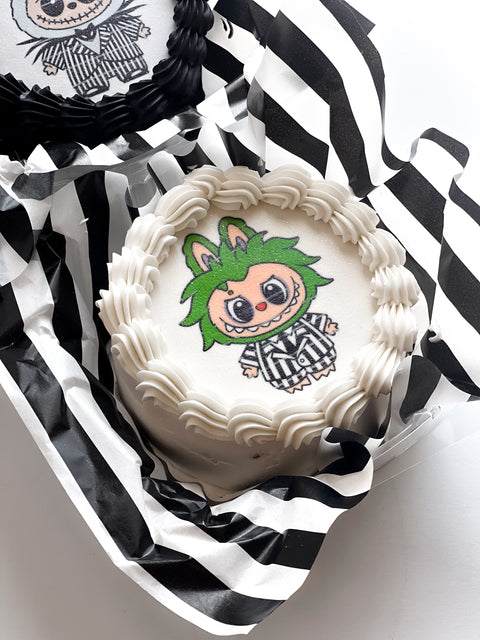 Labubu Horror Bento Cake