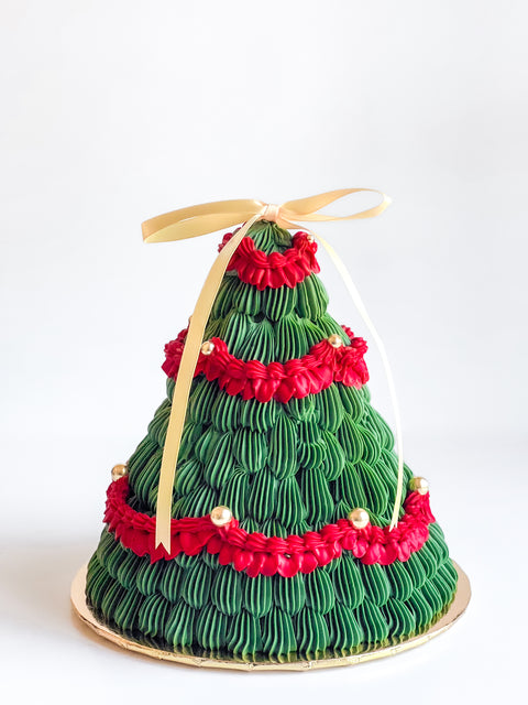 Christmas Tree Cake