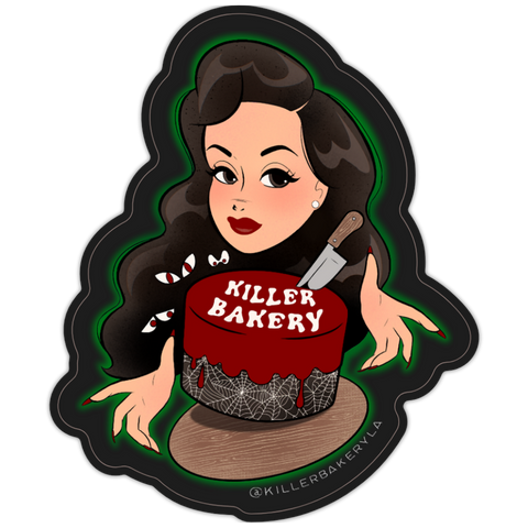 Killer Bakery LA Large Sticker