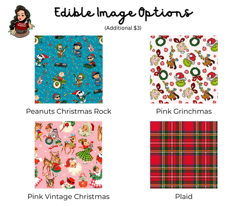 Vintage Holiday Cake